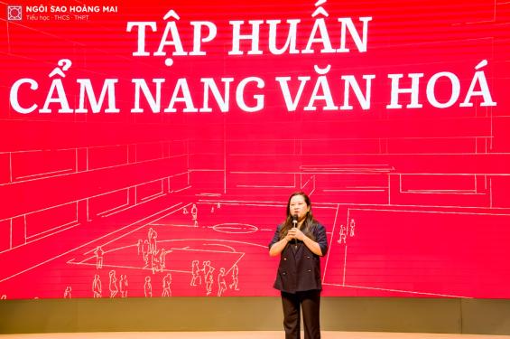 TẬP HUẤN CẨM NANG VĂN HÓA NGÔI SAO HOÀNG MAI: “HÀNH TRÌNH VINH QUANG – HOMER TỎA SÁNG”