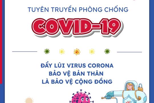 CHỦ ĐỘNG PHÒNG CHỐNG COVID-19 – BẢO VỆ SỨC KHỎE HỌC SINH NGÔI SAO HOÀNG MAI