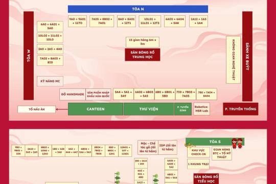 SƠ ĐỒ GIAN HÀNG LỄ HỘI MÙA XUÂN 2026 CHÍNH THỨC “LÊN SÓNG” – SẴN SÀNG KHÁM PHÁ KHÔNG GIAN LỄ HỘI RỰC RỠ