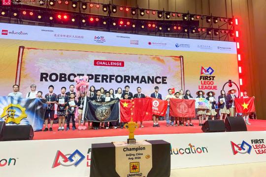 07 HOMER XUẤT SẮC GIÀNH ROBOT PERFORMANCE AWARD TẠI FIRST LEGO LEAGUE ASIA OPEN CHAMPIONSHIP 2026
